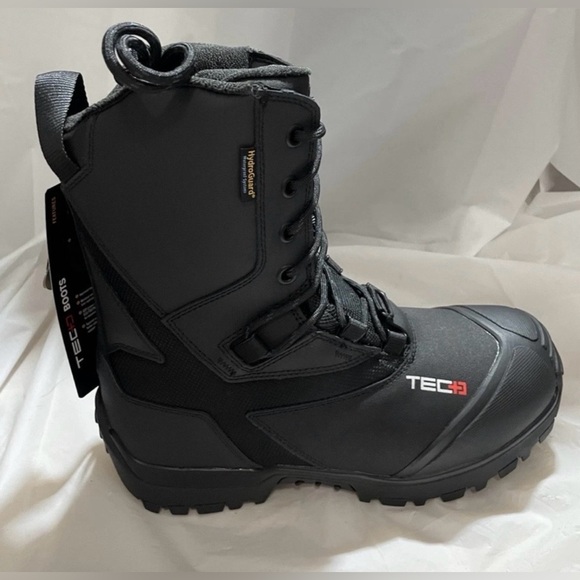 Ski-Doo TEC+ Boots Black Waterproof Primaloft Insulated Unisex NIB - Picture 3 of 9